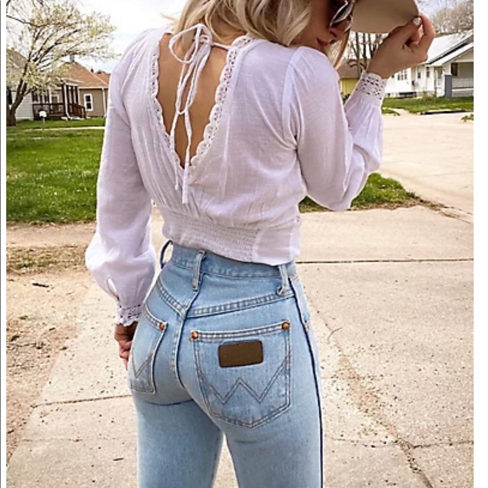 Wrangler Cowboy Cut Bleach Jeans